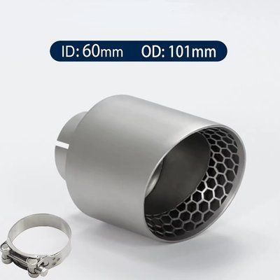 Насадка на глушник кругла Honey Comb 100мм 350810160HK фото